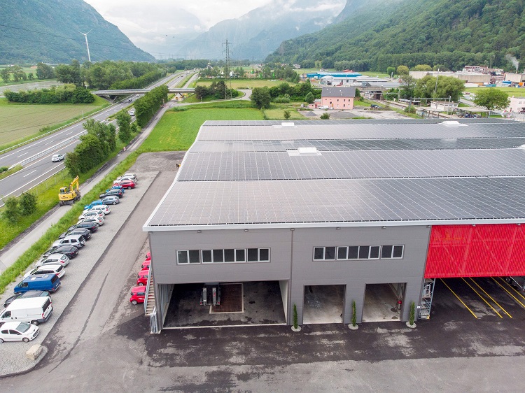 Une nouvelle centrale mégawatt a été construite à Evionnaz
